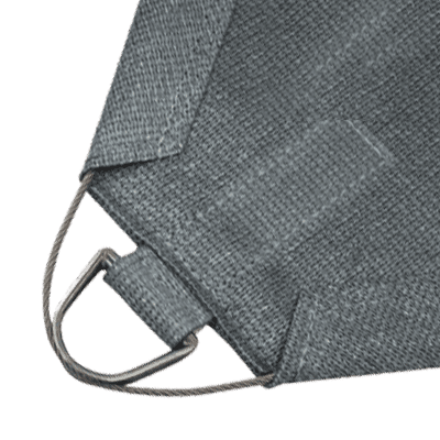 Monotec 320 shade sail corner with adjustable wire cable edge